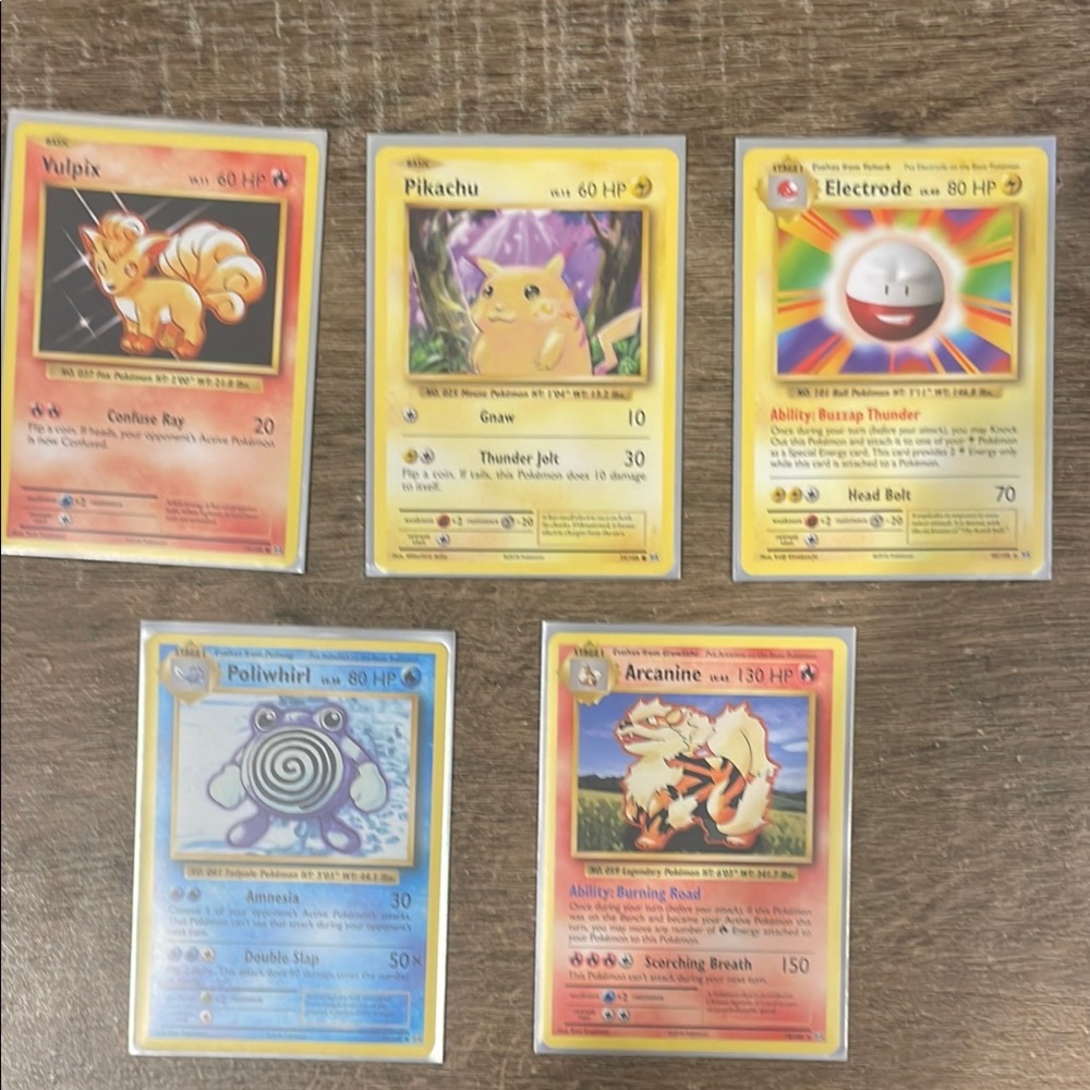 Bundle Of Vintage Pokemon Cards